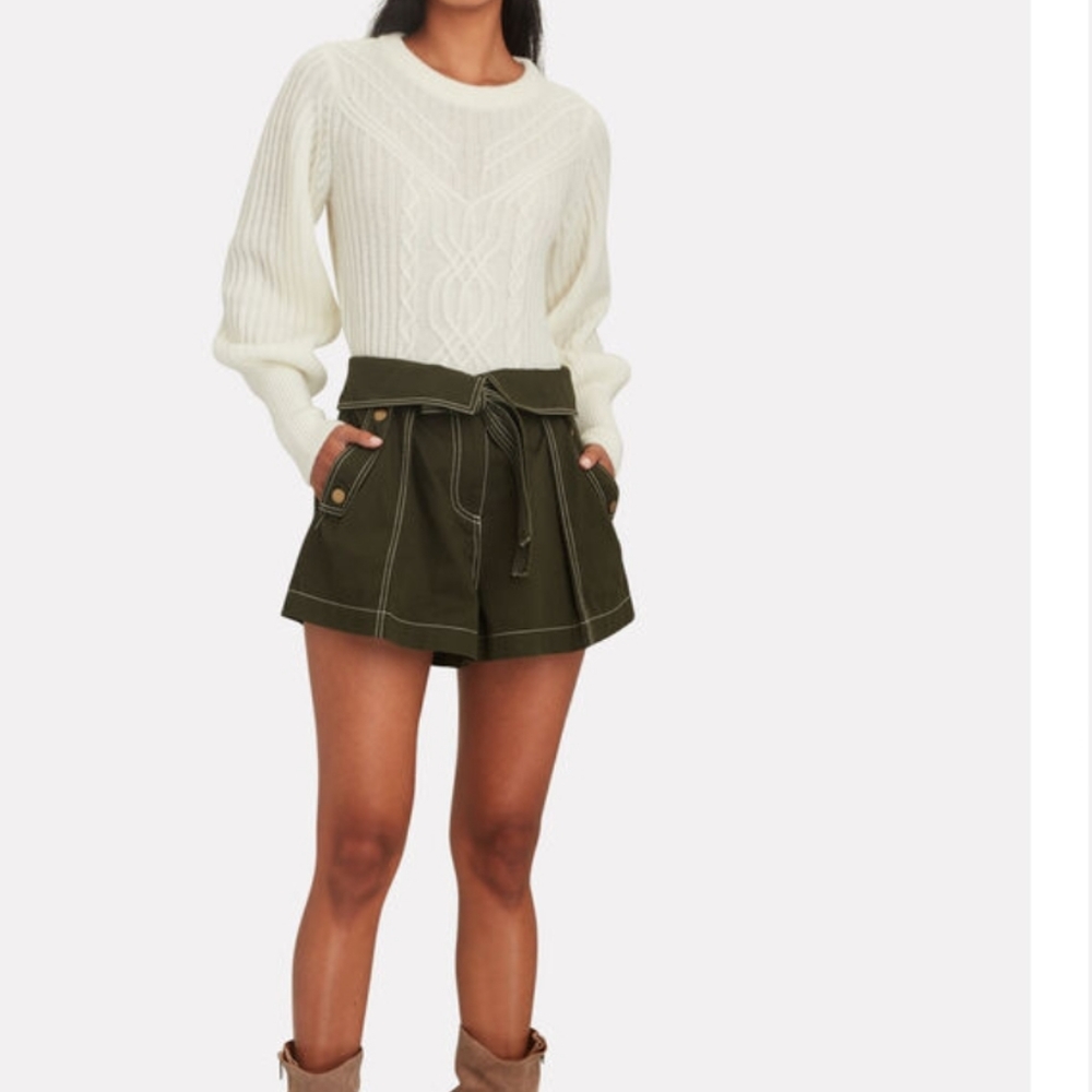 Intermix Tate Wool-Blend Sweater size P